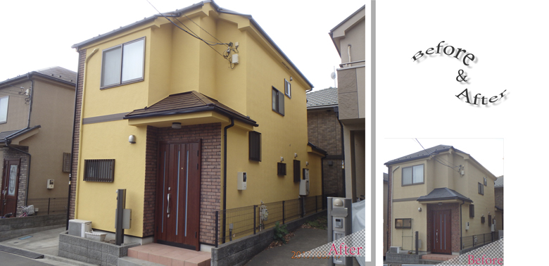 所沢市 外壁・屋根塗替え