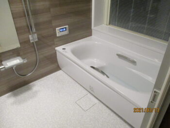 所沢市　浴室　 1620サイズのユニットバスへリフォーム