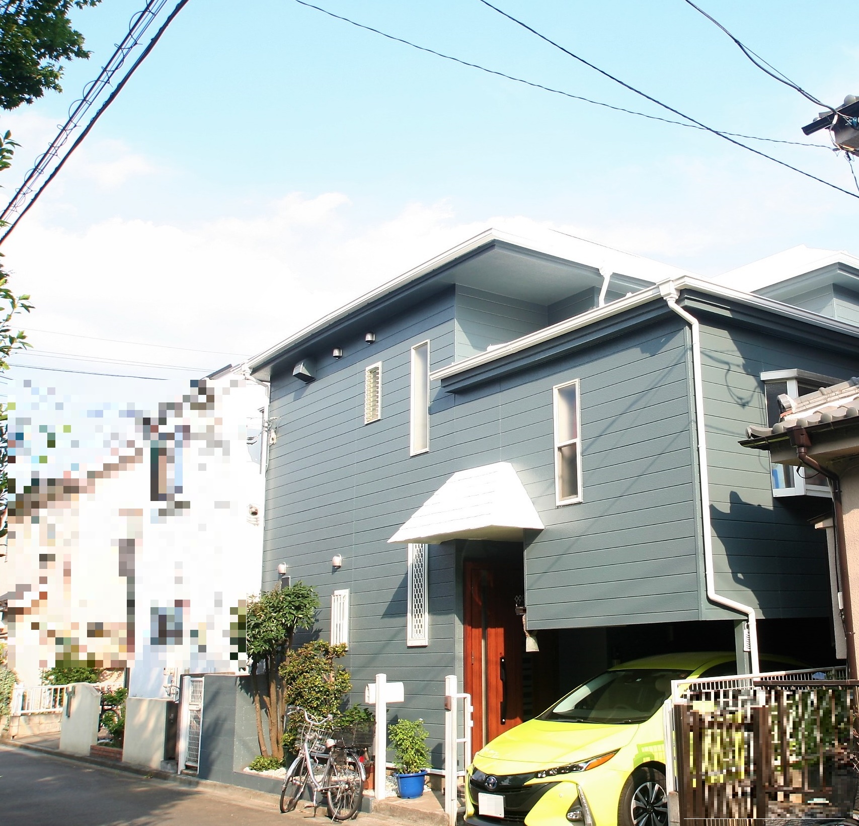 施工実例 所沢市 M様邸 外壁 屋根塗装と水廻りリフォーム 思い切ってガイナで真っ白な屋根へ 所沢市 入間市 狭山市のリフォーム リノベーションはアイライフ