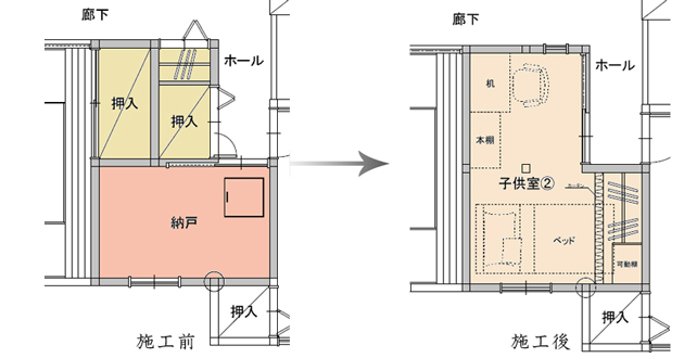 収納リフォーム