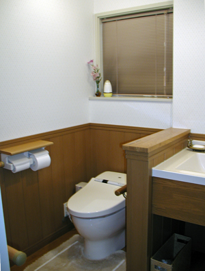 埼玉県入間市Ｅさま邸のトイレ